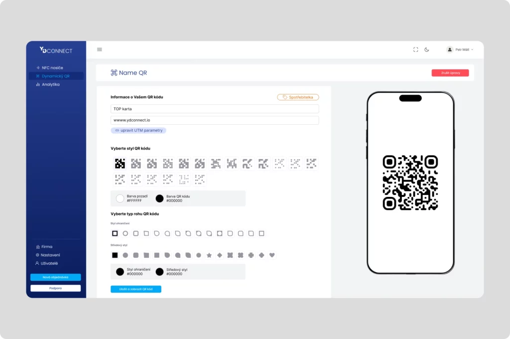 Dynamické QR kódy