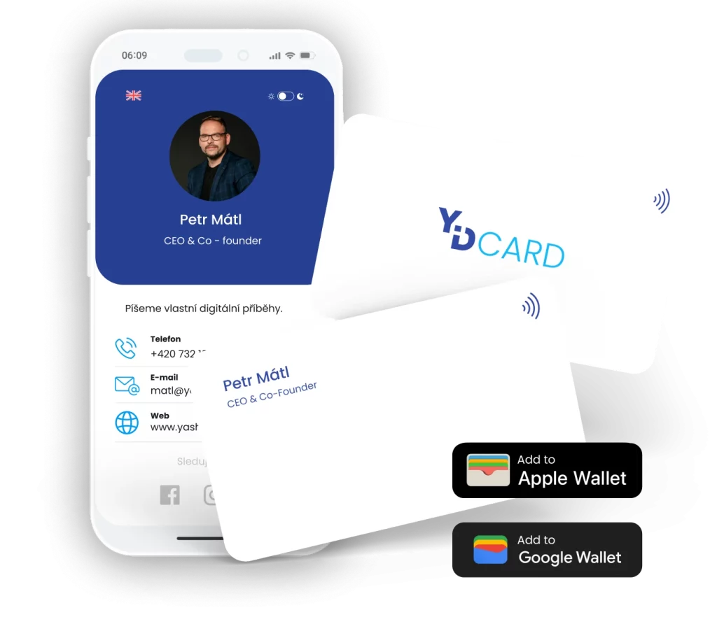 NFC vizitka